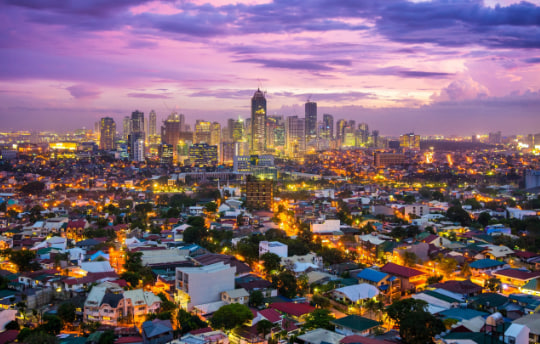 마닐라 야경 전경 – 2026년 필리핀 한 달 생활비 실제 거주 기준
